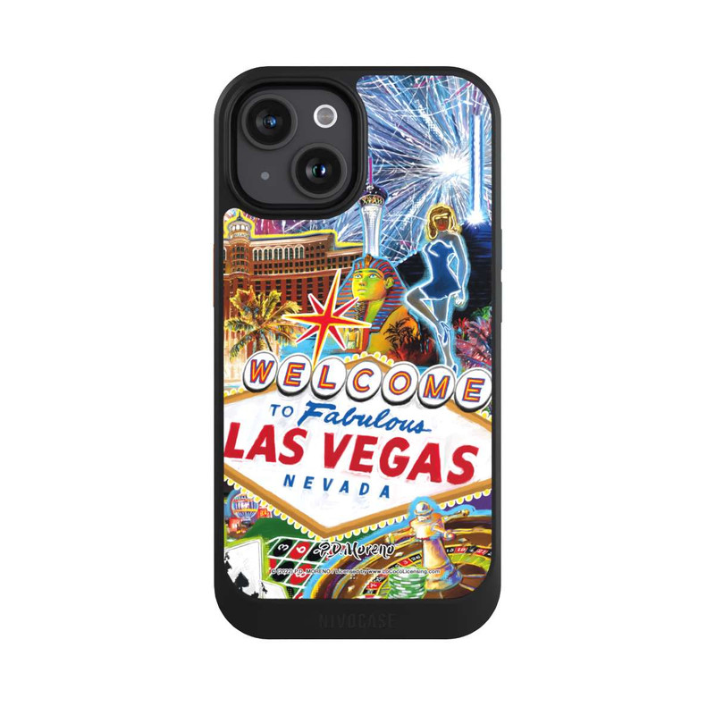 iPhone 15 NIVOcore Las Vegas Art By P.D. Moreno