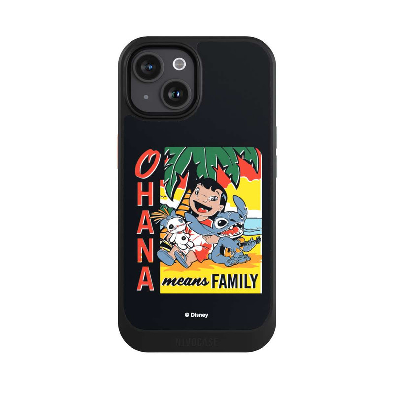 iPhone 15 NIVOcore Lilo and Stitch Ohana Means Family