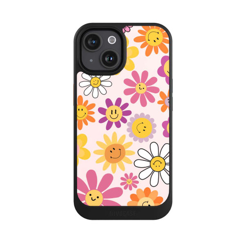 Apple iPhone 15 NIVOcore Smiles Pink Flowers