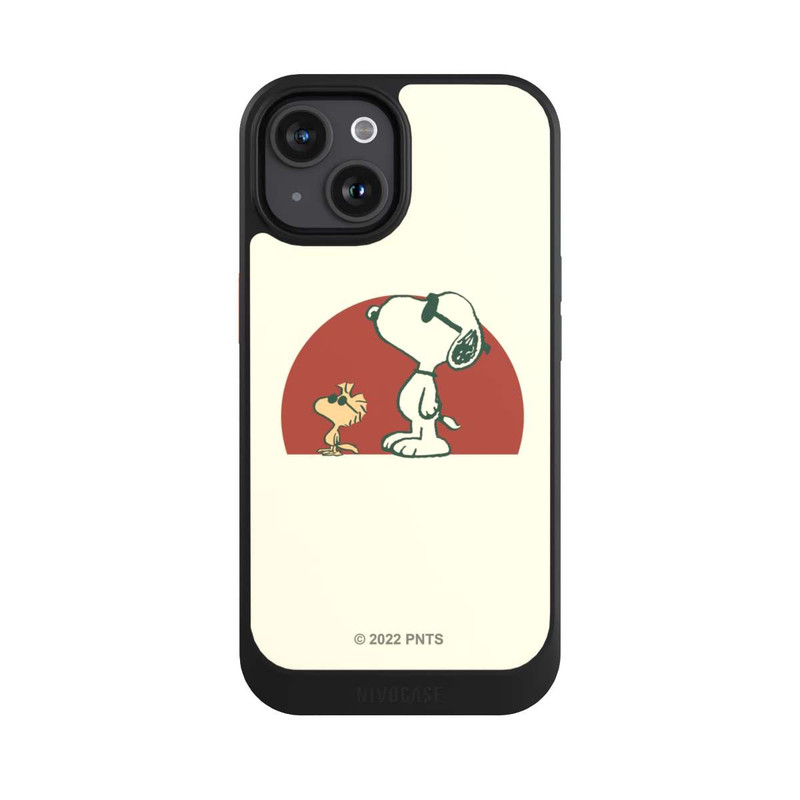 iPhone 15 NIVOcore Snoopy & Woodstock Loin de Là