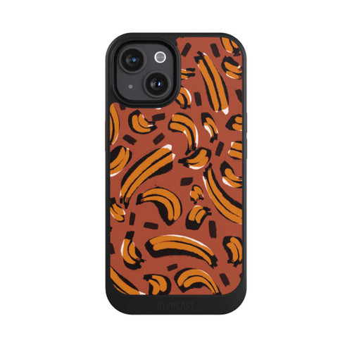 Apple iPhone 15 NIVOcore Motif abstrait de bananes