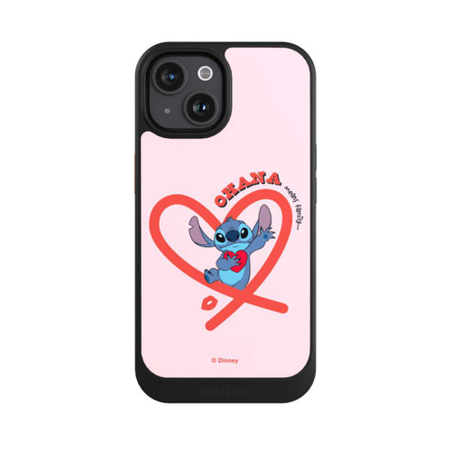 Apple iPhone 15 NIVOcore Stitch Ohana Pink Heart