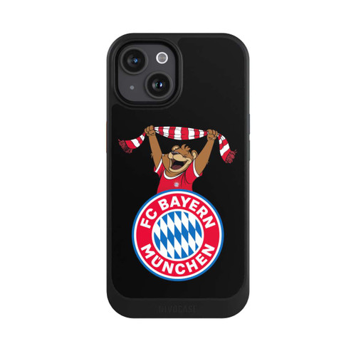 Apple iPhone 15 NIVOcore Bernie Jubel mit Schal Schwarz