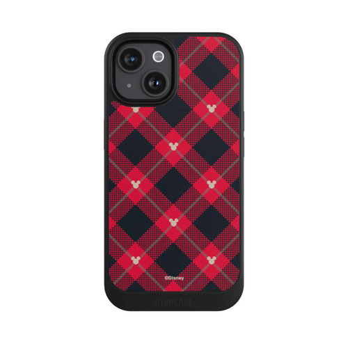 Apple iPhone 15 NIVOcore Mickey Weihnachtsmuster Rot