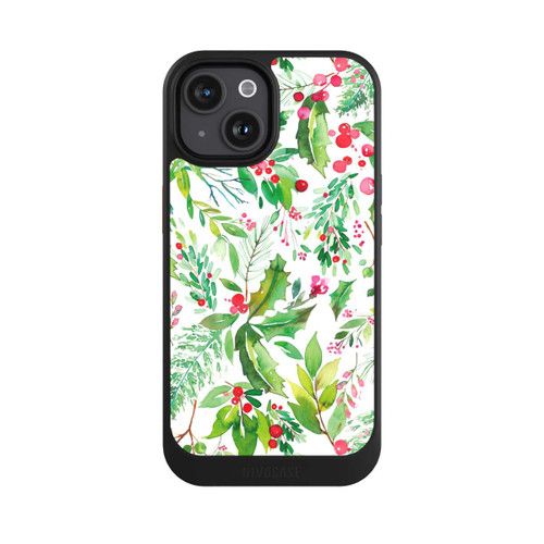 Apple iPhone 15 NIVOcore Weihnachtlicher Palmenzweig Natur