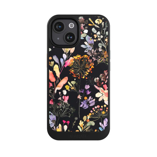 Apple iPhone 15 NIVOcore Wilde Gräser schwarz