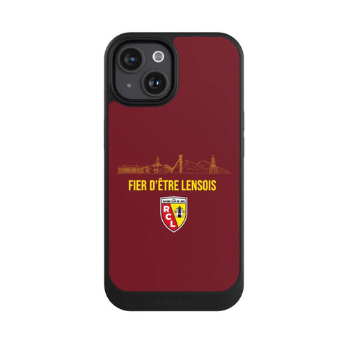 Apple iPhone 15 NIVOcore RC Lens Fier d'être Lensois bordeaux