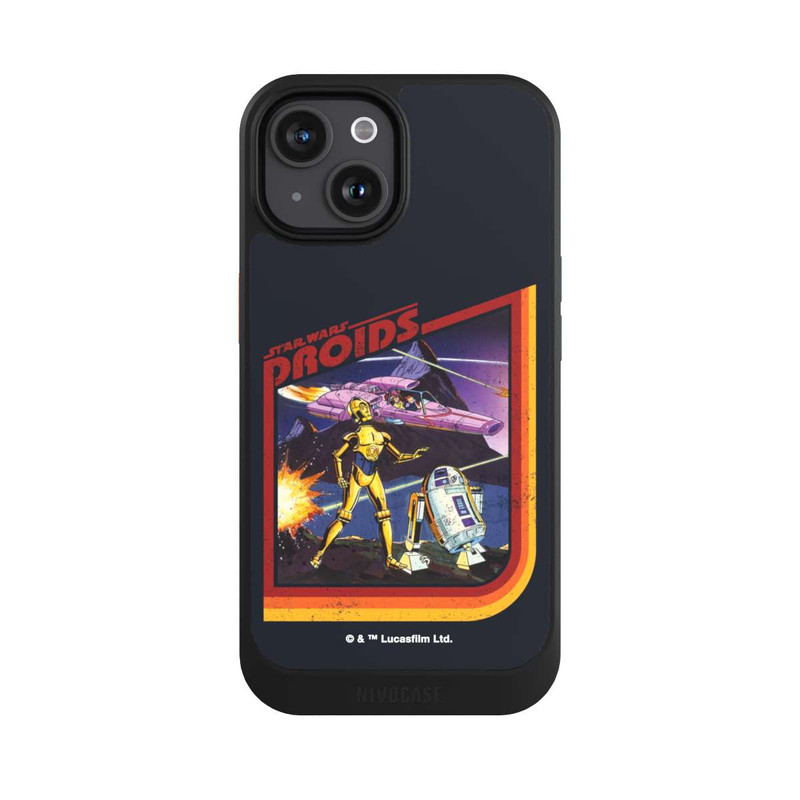 iPhone 15 NIVOcore R2D2 and C3PO Comic