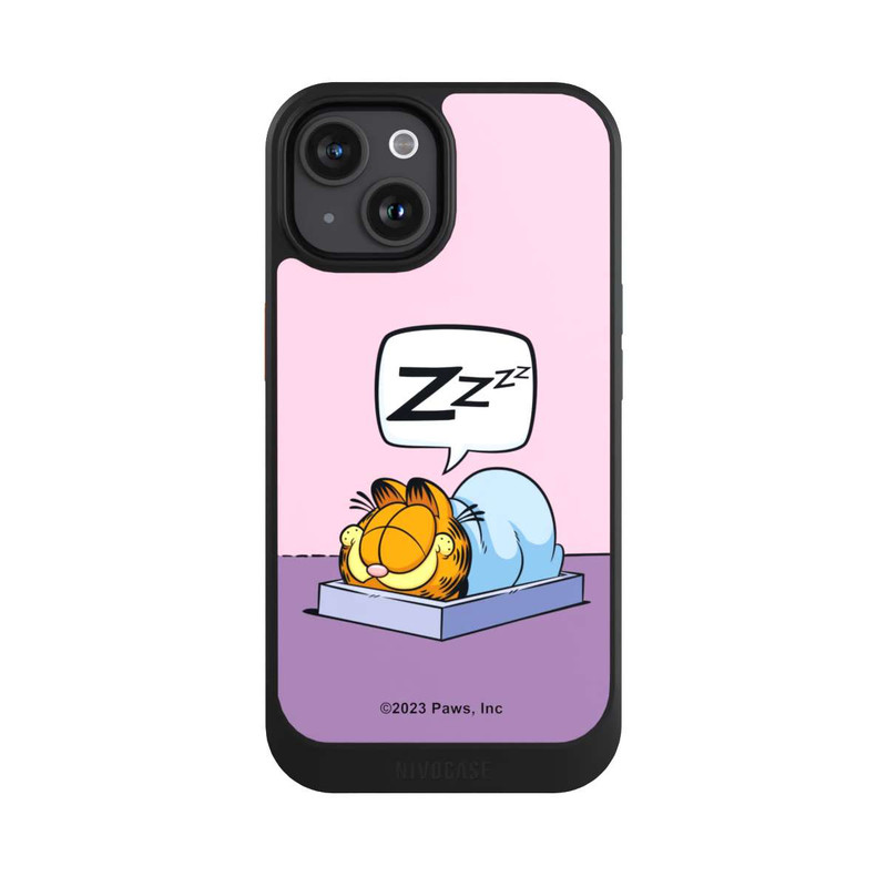 iPhone 15 NIVOcore Garfield Nap Attack Pink 