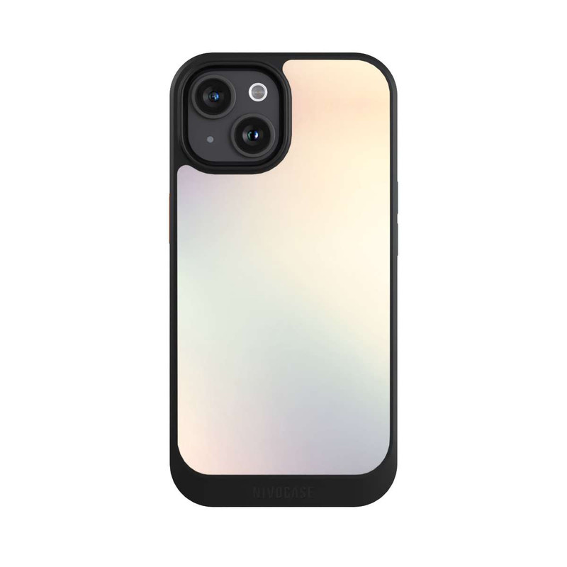 iPhone 15 NIVOcore Glitch violet pastel