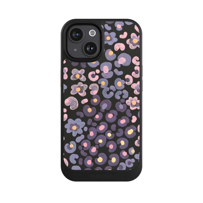 iPhone 15 NIVOcore Tierfell mit Blumen