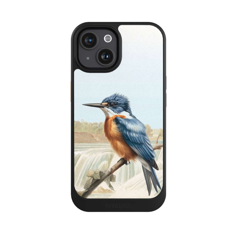 iPhone 15 NIVOcore Eisvogel Retro
