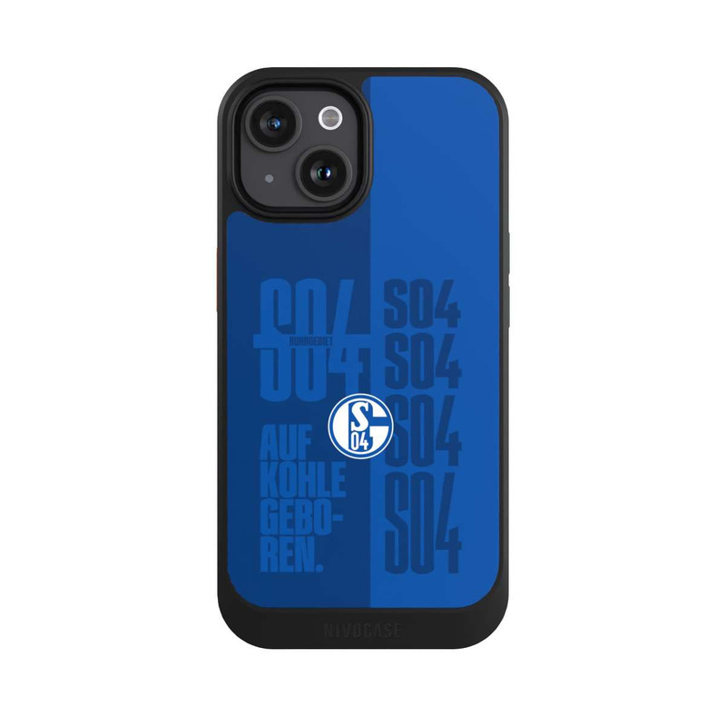 iPhone 15 NIVOcore S04 Auf Kohle geboren