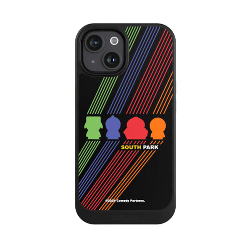 Apple iPhone 15 NIVOcore South Park Boys Colored Stripes