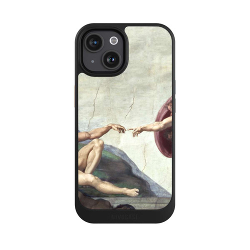 Apple iPhone 15 NIVOcore La Création d'Adam-Michel-Ange (Buonarroti)