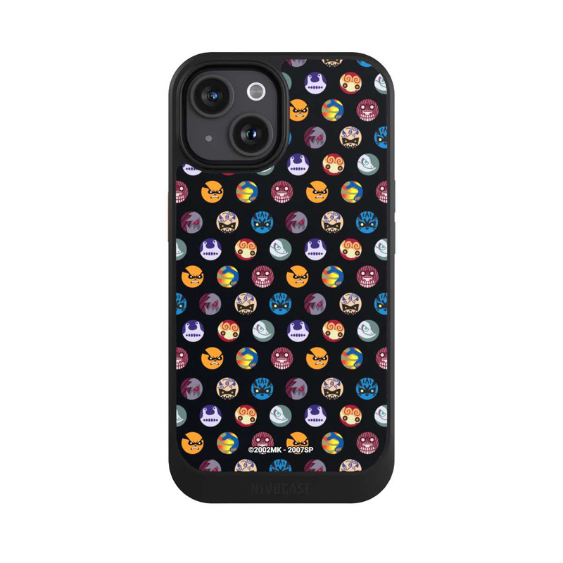 iPhone 15 NIVOcore Bijuu Pattern Black