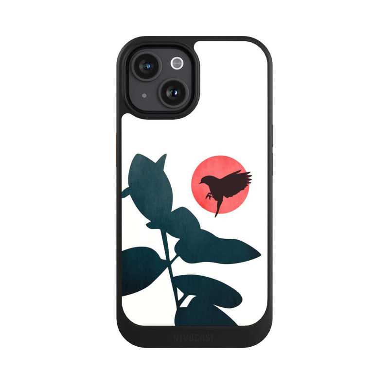 iPhone 15 NIVOcore Japanischer Vogel