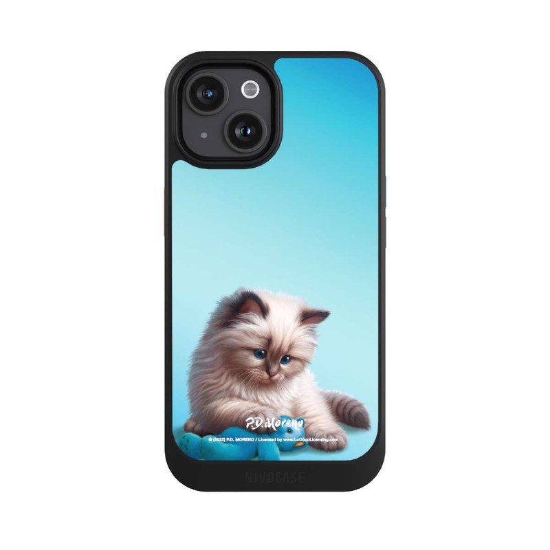 iPhone 15 NIVOcore Cuddling Cat
