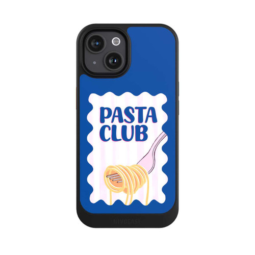 Apple iPhone 15 NIVOcore Pasta Club in Blue and Pink