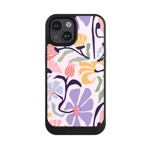 Apple iPhone 15 NIVOcore Flower Market Ibiza Pink