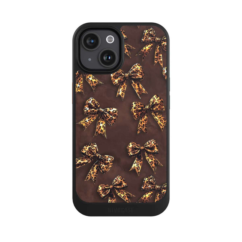 iPhone 15 NIVOcore Bows Wild Cheetah avec IA