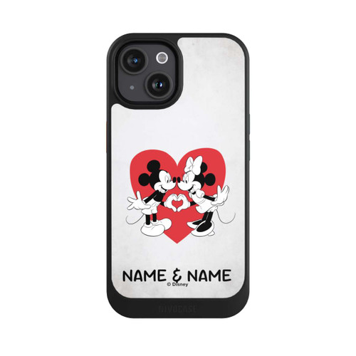 Apple iPhone 15 NIVOcore Minnie und Micky Personalisierbar