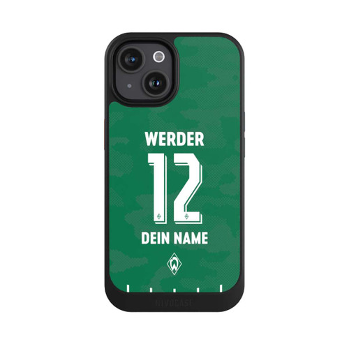 Apple iPhone 15 NIVOcore Werder Bremen Trikot Personalisierbar 25-26