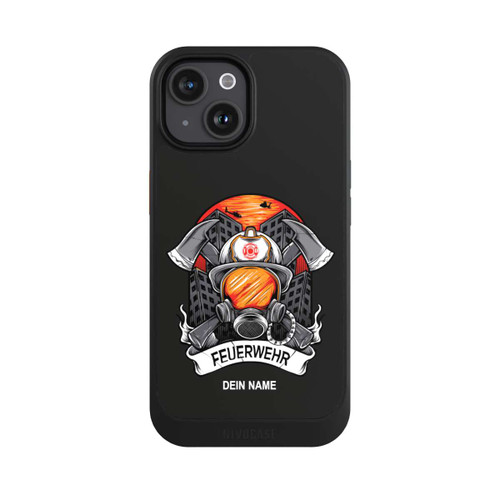 Apple iPhone 15 NIVOcore Feuerwehr Atemschutz Personalisierbar