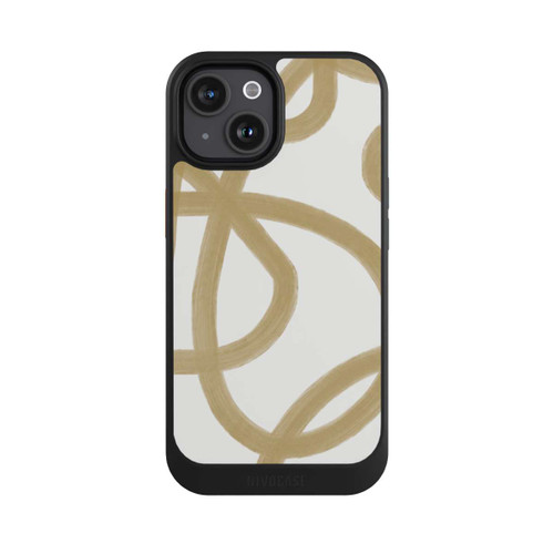 Apple iPhone 15 NIVOcore Laced Up Beije