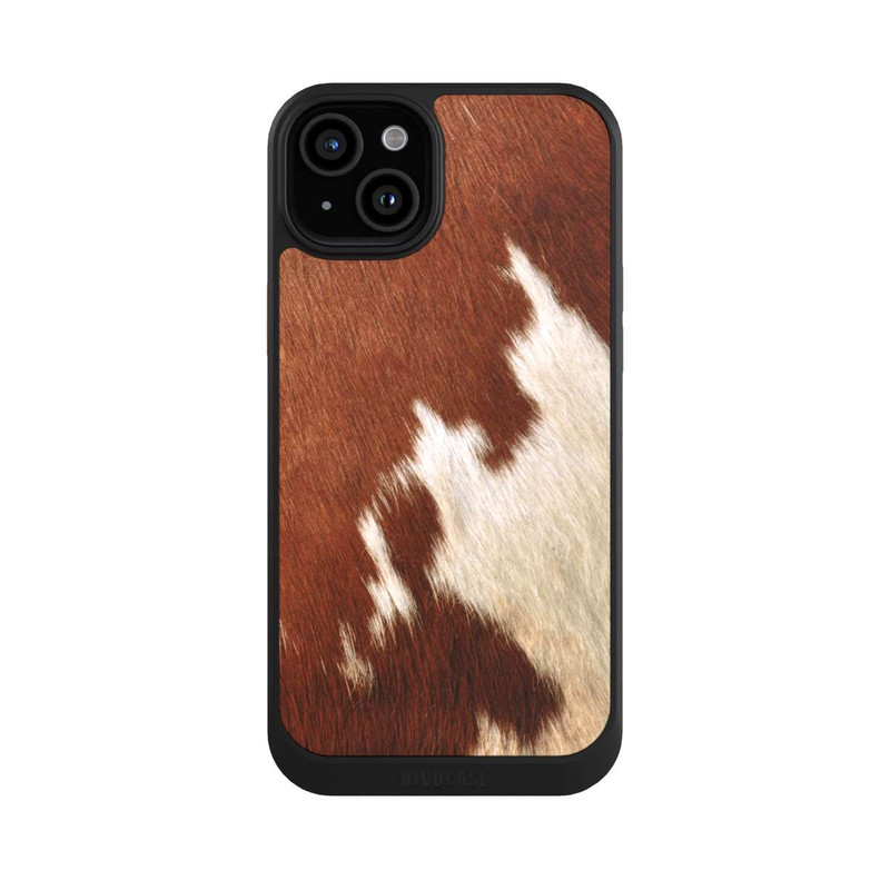 iPhone 15 Plus NIVOcore Cow Fur look