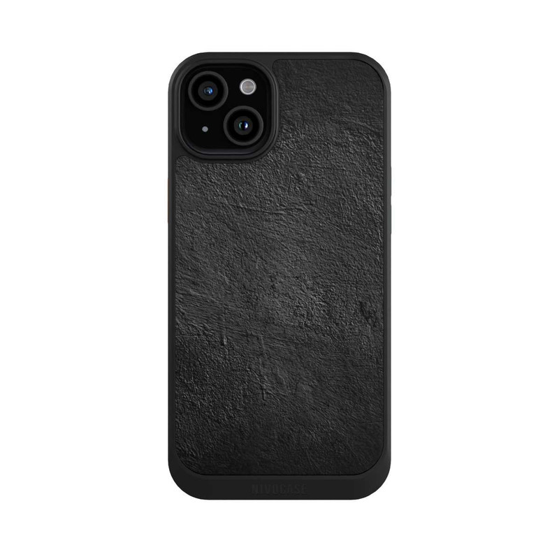 iPhone 15 Plus NIVOcore Mur en Béton Noir