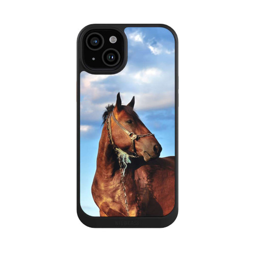 Apple iPhone 15 Plus NIVOcore Pferd in der Natur