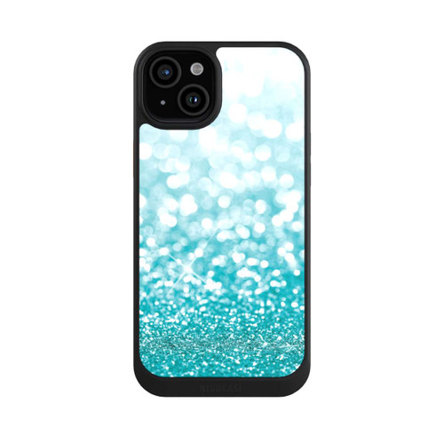 Apple iPhone 15 Plus NIVOcore Pluie de Paillettes Pétroles Look