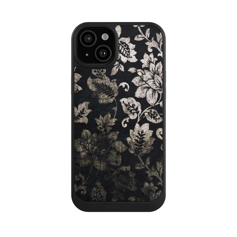 iPhone 15 Plus NIVOcore Silver Black Vintage