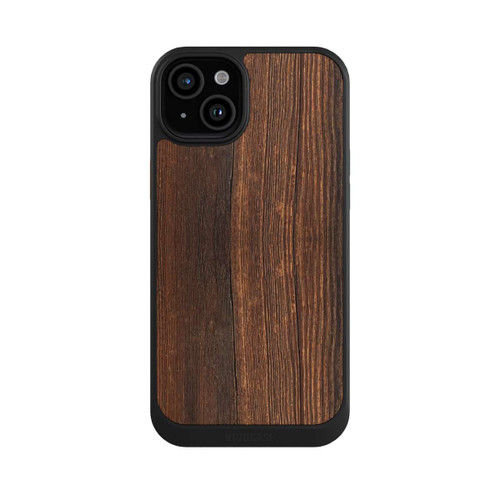 Apple iPhone 15 Plus NIVOcore Walnut Wood Look