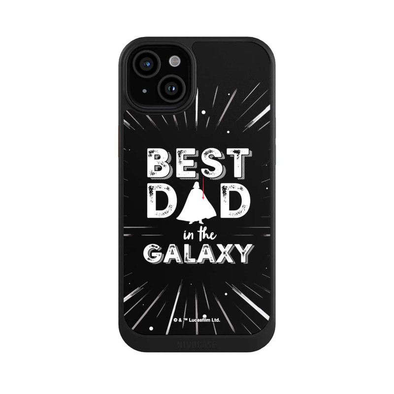 iPhone 15 Plus NIVOcore Best Dad in Galaxy