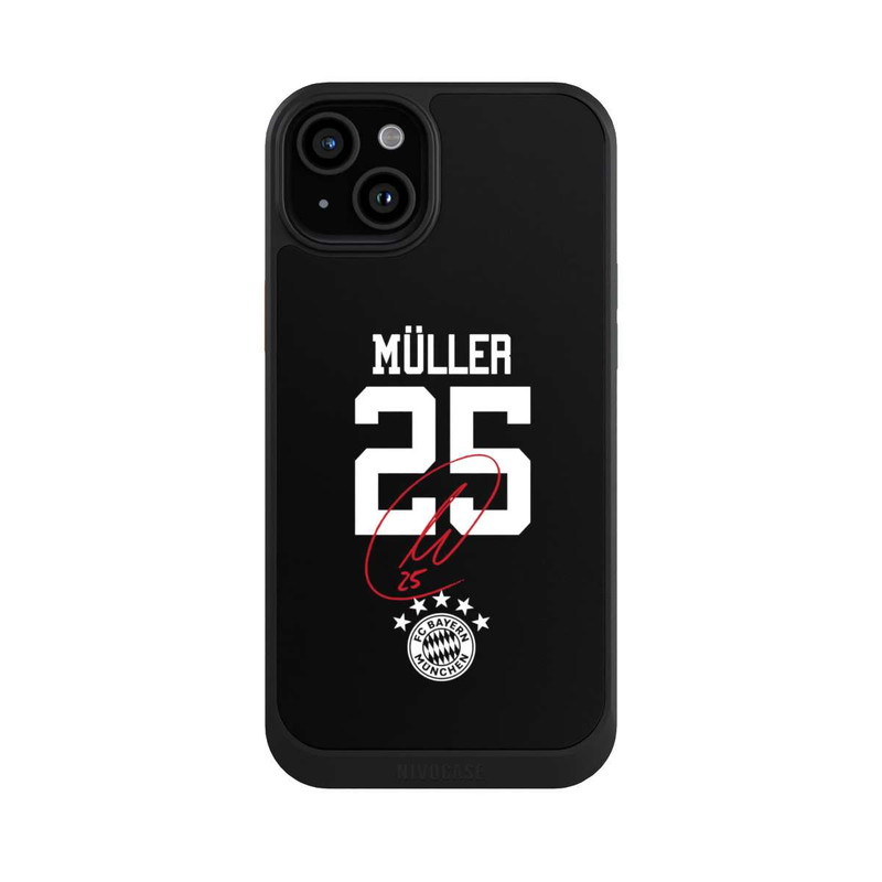 iPhone 15 Plus NIVOcore Müller #25 - Sturm - FCB