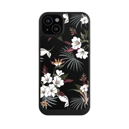 Apple iPhone 15 Plus NIVOcore Flowers Black