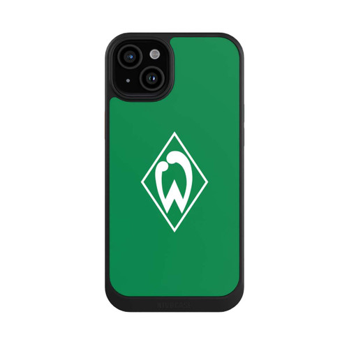 Apple iPhone 15 Plus NIVOcore Logo auf Grün - Werder Bremen
