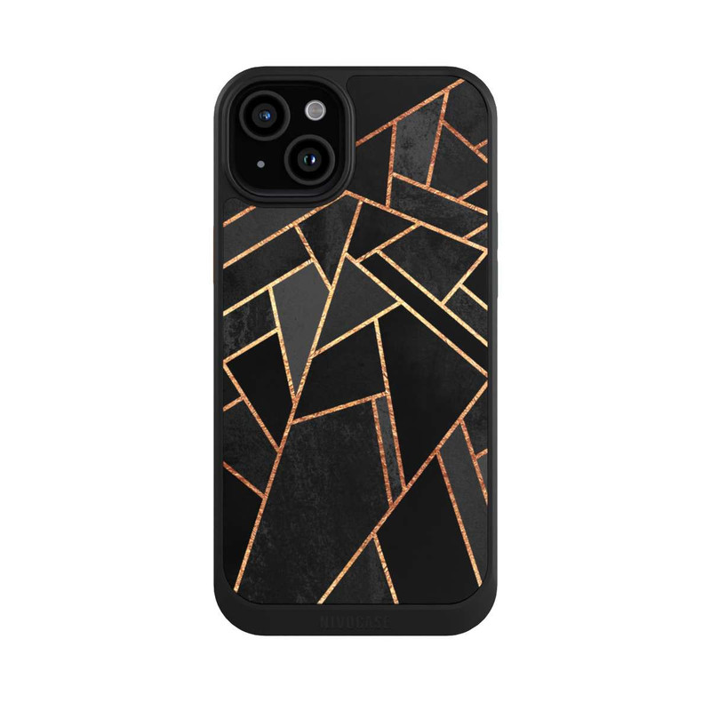 iPhone 15 Plus NIVOcore Impression Or Nuit Noire