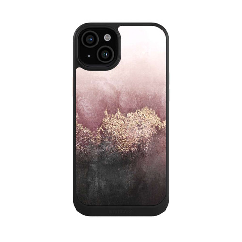 Apple iPhone 15 Plus NIVOcore Rosa Himmelsstaub Golddruck