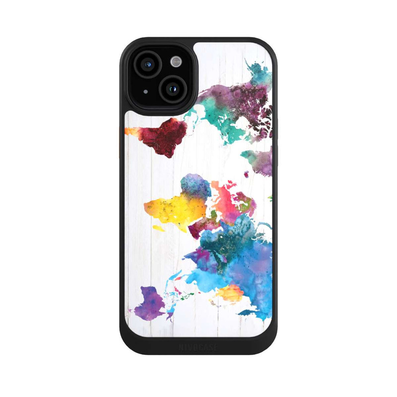 iPhone 15 Plus NIVOcore World Coloured 1