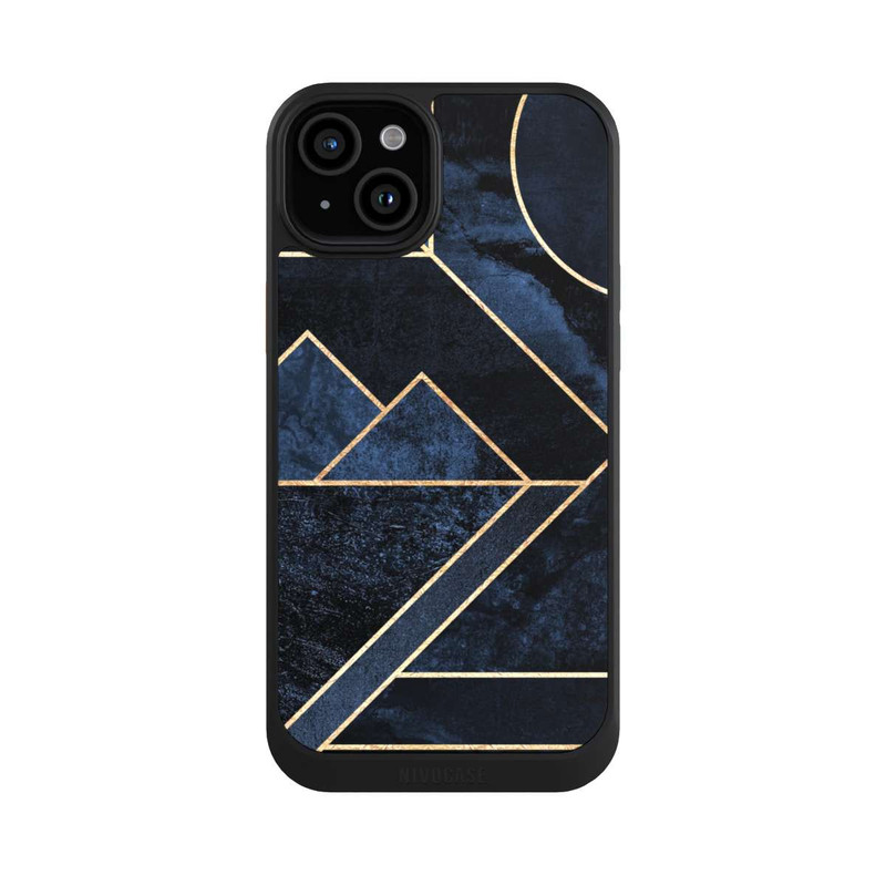 iPhone 15 Plus NIVOcore Impression d’or sauvage moderne