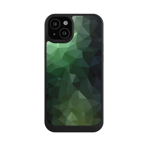 Apple iPhone 15 Plus NIVOcore Polygonal Mosaic Green