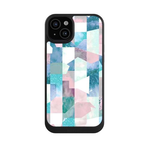 Apple iPhone 15 Plus NIVOcore Collage Textur Pastell