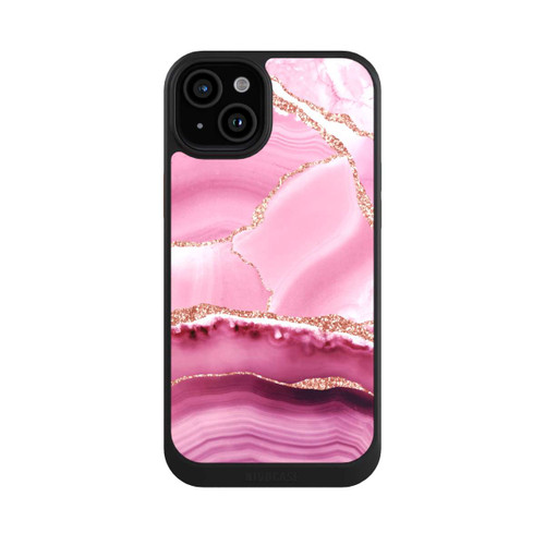 Apple iPhone 15 Plus NIVOcore Meerjungfrauen Pink Marmor