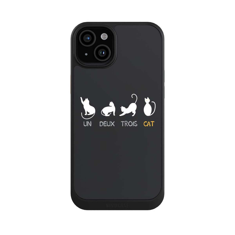 iPhone 15 Plus NIVOcore Un Deux Trois Cat