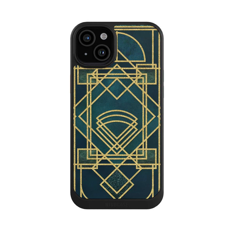 iPhone 15 Plus NIVOcore Carré Art Déco