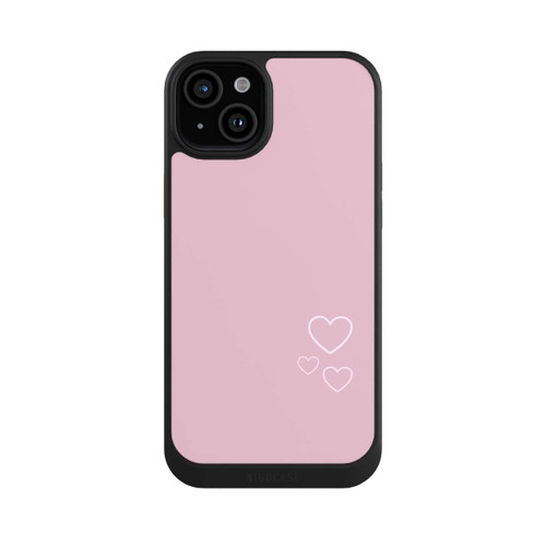 Apple iPhone 15 Plus NIVOcore Pink little hearts