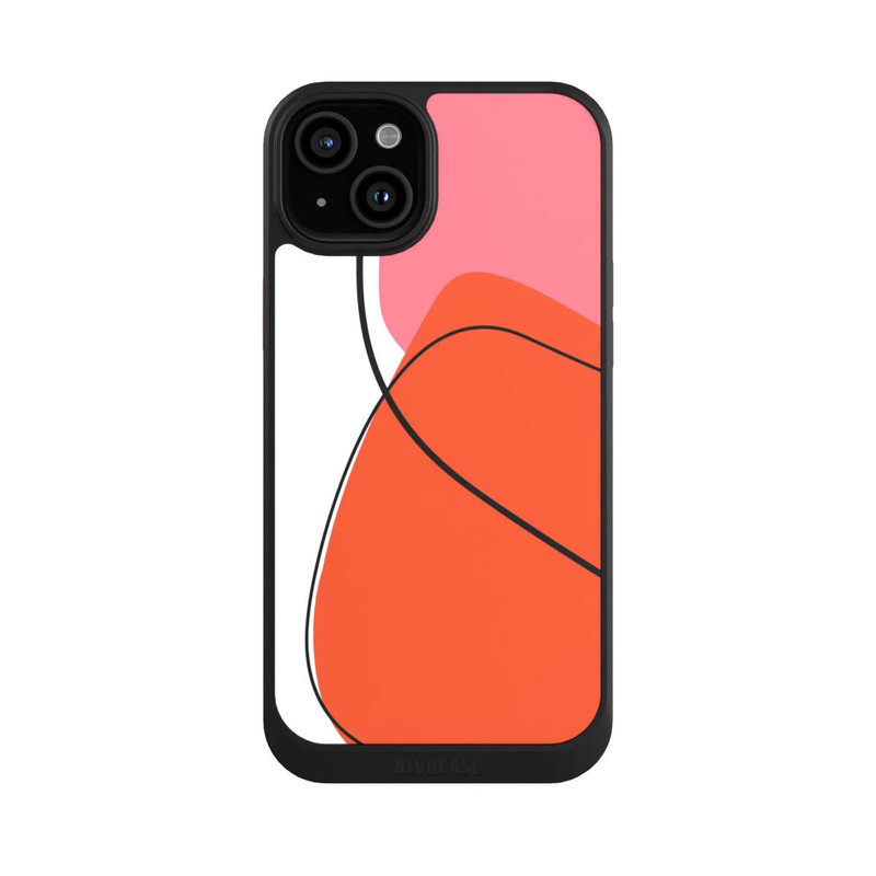 iPhone 15 Plus NIVOcore Mon art orange